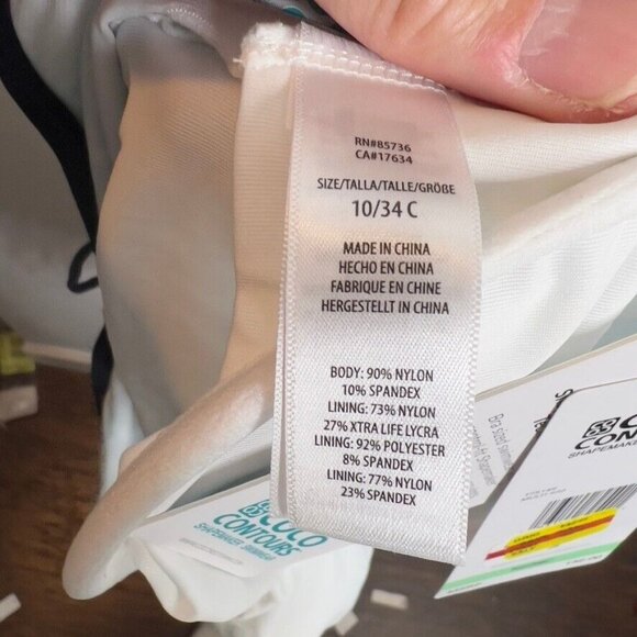 Coco Reef $142 Women's Stellar Printed One-Piece Swimsuit Size 10/34C - Picture 6 of 11